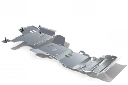 6MM ALUMĪNIJA AIZSARGPANNU KOMPLEKTS HEAVY CRUISER TOYOTA Hilux