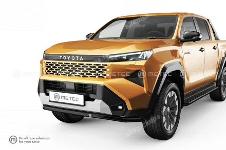 METEC PRIEKŠĒJAIS ZEMAIS AIZSARGSTIENIS TOYOTA Hilux