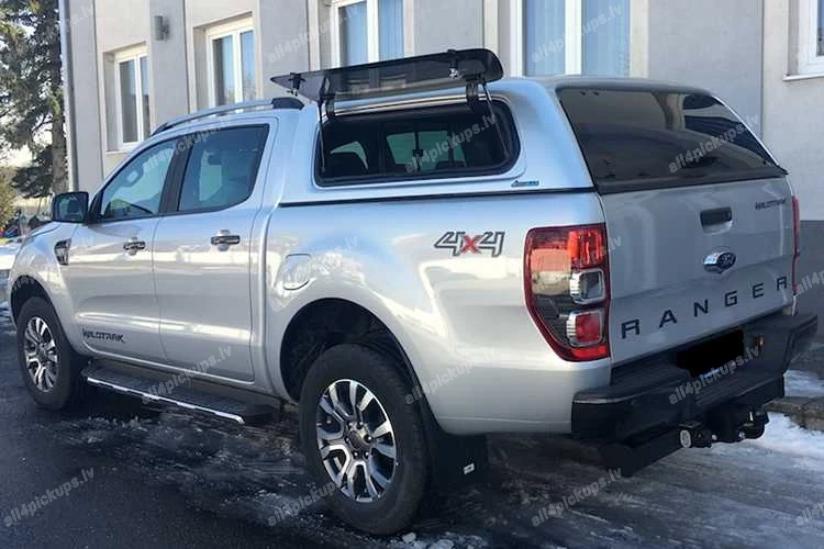 КУНГ КУЗОВА AEROKLAS (С БОКОВЫМИ В ВЕРХ ОТКРЫВАЮЩИМИСЯ ОКНАМИ) FORD Ranger, FORD Ranger Raptor