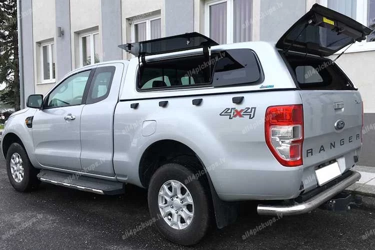 КУНГ КУЗОВА AEROKLAS (С БОКОВЫМИ В ВЕРХ ОТКРЫВАЮЩИМИСЯ ОКНАМИ) FORD Ranger