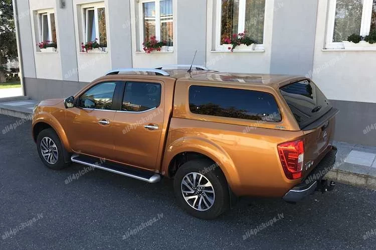 КУНГ КУЗОВА AEROKLAS (С БОКОВЫМИ В ВЕРХ ОТКРЫВАЮЩИМИСЯ ОКНАМИ) RENAULT Alaskan, NISSAN Navara