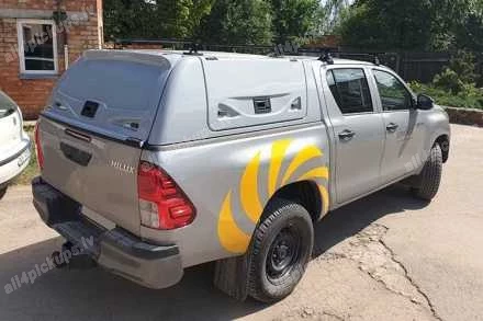 КУНГ КУЗОВА NORDTOP (С БОКОВЫМИ В ВЕРХ ОТКРЫВАЮЩИМИСЯ КРЫШКАМИ)