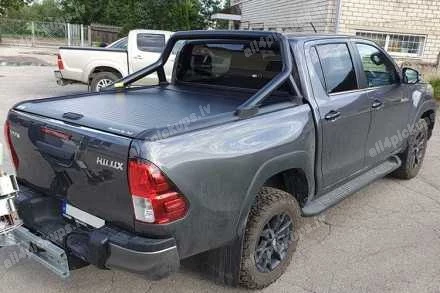 ЧЕРНЫЕ ЖАЛЮЗИ КУЗОВА MOUNTAIN TOP ROLL TOYOTA Hilux