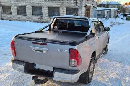 ЧЕРНЫЕ ЖАЛЮЗИ КУЗОВА MOUNTAIN TOP ROLL TOYOTA Hilux