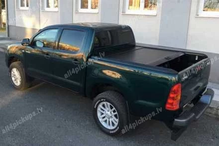 ЧЕРНЫЕ ЖАЛЮЗИ КУЗОВА MOUNTAIN TOP ROLL TOYOTA Hilux