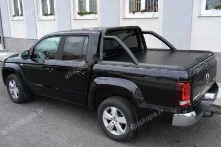 ЧЕРНЫЕ ЖАЛЮЗИ КУЗОВА MOUNTAIN TOP ROLL VOLKSWAGEN Amarok