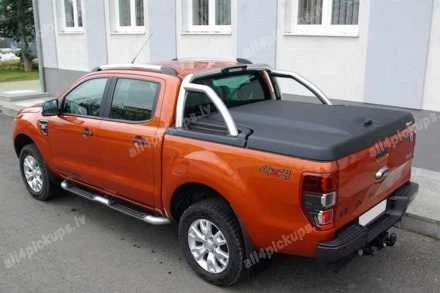 TONNEAU COVER AEROKLAS GALAXY (COMPATIBLE WITH OEM ROLL BAR)