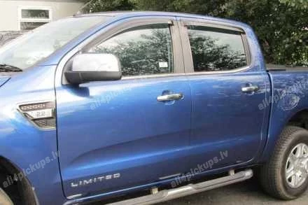 EGR DARK TINT WIND DEFLECTORS FOR 4 DOORS