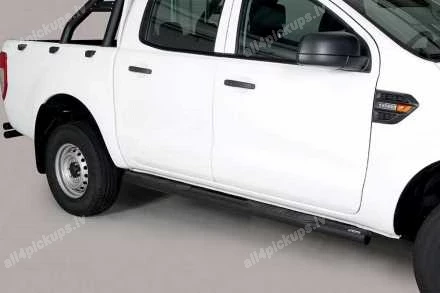 КРУГЛЫЕ БОКОВЫЕ ПОРОГИ С ПЛАСТИКОВЫМИ СТУПЕНЬКАМИ MISUTONIDA