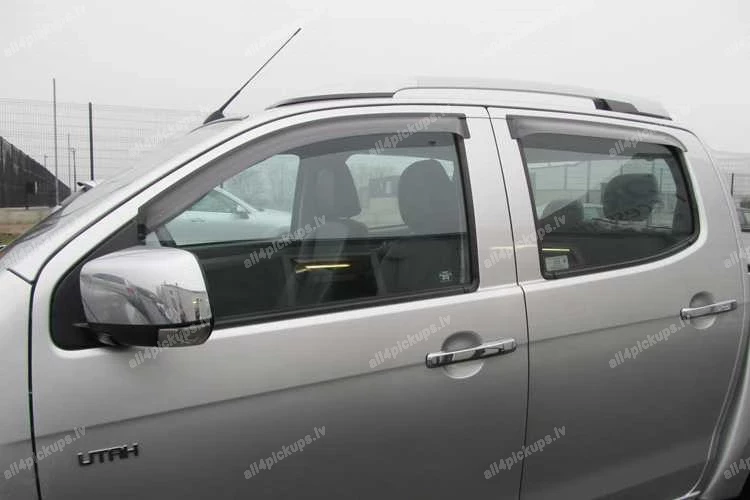 КОМПЛЕКТ ТЁМНЫХ ВЕТРОВИКОВ НА 4 ДВЕРИ EGR ISUZU D-Max
