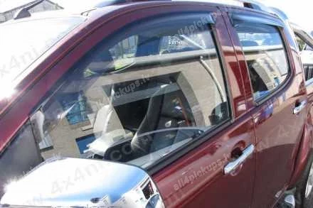 EGR DARK TINT WIND DEFLECTORS FOR 4 DOORS