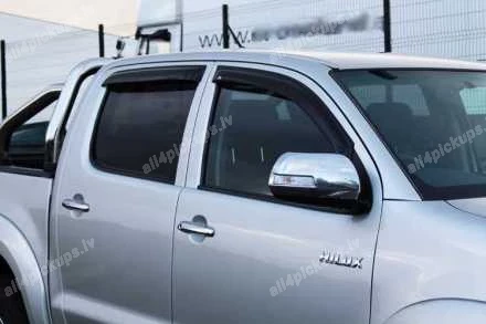 КОМПЛЕКТ ТЁМНЫХ ВЕТРОВИКОВ НА 4 ДВЕРИ EGR