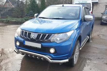 ПЕРЕДНЯЯ НИЗКАЯ ДУГА С ЗАЩИТНЫМИ РЁБРАМИ STEELER