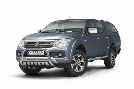 STEELER A BAR WITH CROSSBAR AND AXLE-PLATE FIAT Fullback