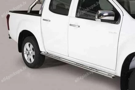 MISUTONIDA OVAL SIDE BARS WITH INTEGRATED PLASTIC FOOTSTEPS