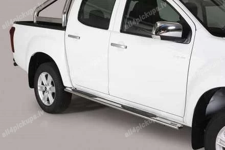 MISUTONIDA OVAL SIDE BARS WITH PLASTIC FOOTSTEPS