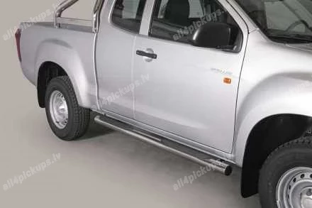 КРУГЛЫЕ БОКОВЫЕ ПОРОГИ С ПЛАСТИКОВЫМИ СТУПЕНЬКАМИ MISUTONIDA