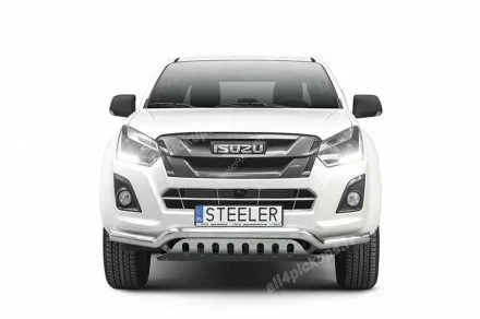 ПЕРЕДНЯЯ ДУГА А ФОРМЫ С ПОПЕРЕЧКОЙ И ЗАЩИТНОЙ ПЛАСТИНОЙ STEELER