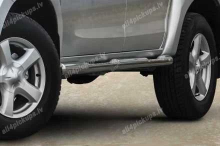 STEELER ROUND SIDE BARS WITH INTEGRATED FOOTSTEPS ISUZU D-Max
