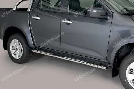 MISUTONIDA OVAL SIDE BARS WITH INTEGRATED PLASTIC FOOTSTEPS