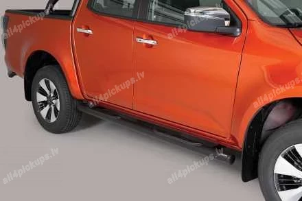 MISUTONIDA ROUND SIDE BARS WITH PLASTIC FOOTSTEPS