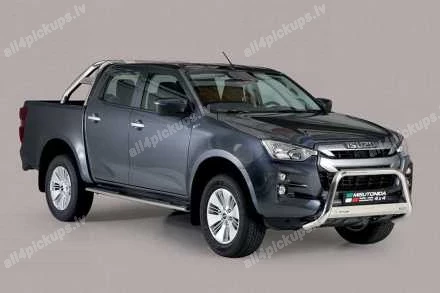 ОВАЛЬНЫЕ БОКОВЫЕ ПОРОГИ С ПЛАСТИКОВЫМИ СТУПЕНЬКАМИ MISUTONIDA