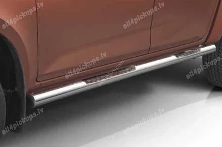 STEELER ROUND SIDE BARS WITH INTEGRATED FOOTSTEPS