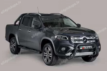 MISUTONIDA ROUND SIDE BARS WITH PLASTIC FOOTSTEPS