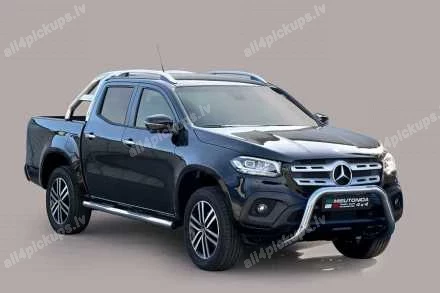 КРУГЛЫЕ БОКОВЫЕ ПОРОГИ С ПЛАСТИКОВЫМИ СТУПЕНЬКАМИ MISUTONIDA