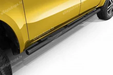 STEELER ROUND SIDE BARS WITH PLASTIC FOOTSTEPS MERCEDES-BENZ X-Class