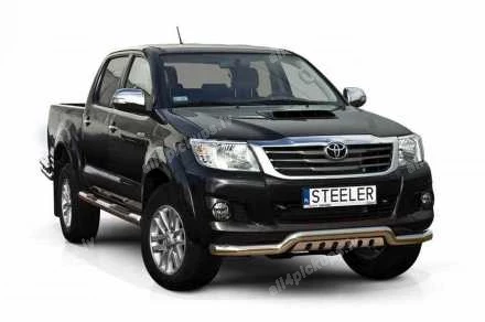 STEELER LOW BAR WITH AXLE-PLATE TOYOTA Hilux