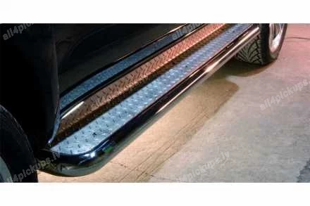 БОКОВЫЕ ПОРОГИ С ПЛАТФОРМОЙ STEELER