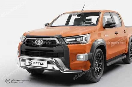 METEC LOW BAR WITH AXLE-PLATE TOYOTA Hilux