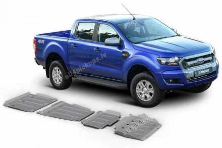 6MM ALUMINUM SKID PLATE SET RIVAL