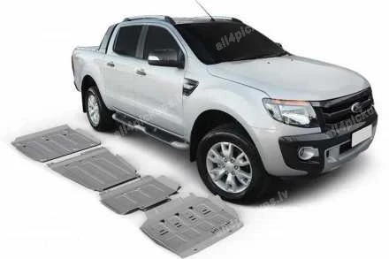 6MM ALUMINUM SKID PLATE SET RIVAL