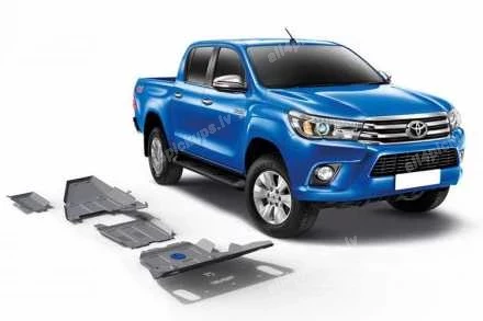 6MM ALUMĪNIJA AIZSARGPANNU KOMPLEKTS RIVAL