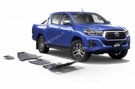 6MM ALUMĪNIJA AIZSARGPANNU KOMPLEKTS RIVAL