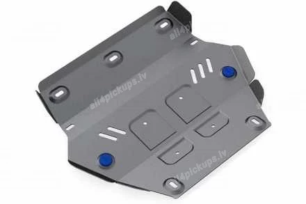 4MM ALUMINUM SKID PLATE SET RIVAL