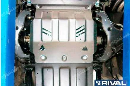 6MM ALUMINUM SKID PLATE SET RIVAL