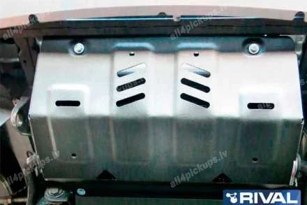 6MM ALUMINUM SKID PLATE SET RIVAL