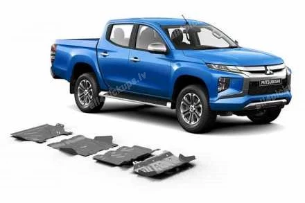 6MM ALUMINUM SKID PLATE SET RIVAL