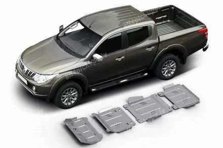 6MM ALUMINUM SKID PLATE SET RIVAL