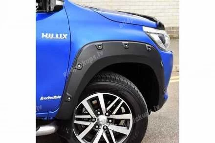 ПЛАСТИКОВЫЕ НАКЛАДКИ НА АРКИ TM (РАСШИРЕНИЕ 45ММ) TOYOTA Hilux