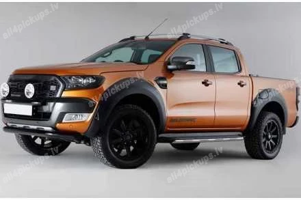 ШИРОКИЕ ПЛАСТИКОВЫЕ НАКЛАДКИ НА АРКИ TM (РАСШИРЕНИЕ 30MM) FORD Ranger