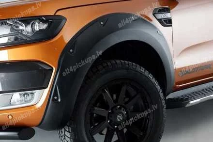 ШИРОКИЕ ПЛАСТИКОВЫЕ НАКЛАДКИ НА АРКИ TM (РАСШИРЕНИЕ 30MM) ISUZU D-Max