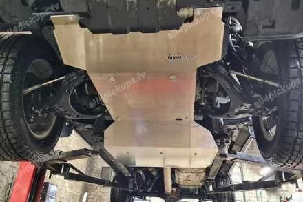 5MM ALUMINUM SKID PLATE SET METEC