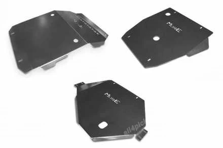 6MM ALUMINUM SKID PLATE SET MORE4X4