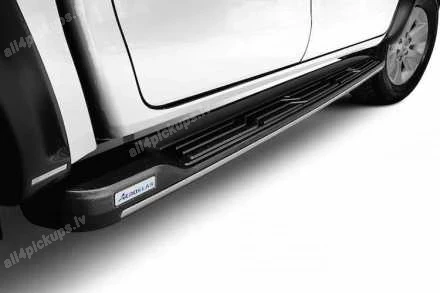 AEROKLAS SIDE BARS WITH THE PLATFORM RENAULT Alaskan, MERCEDES-BENZ X-Class, NISSAN Navara