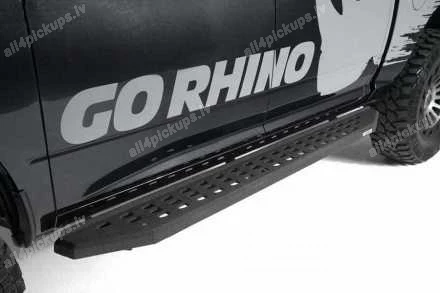 GO RHINO RB20 SIDE BARS WITH THE PLATFORM