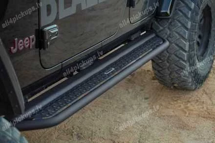 GO RHINO D6 SIDE BARS WITH THE PLATFORM